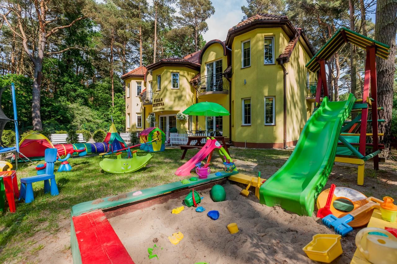 Проживание в семье Villa Justyna Поберово-33